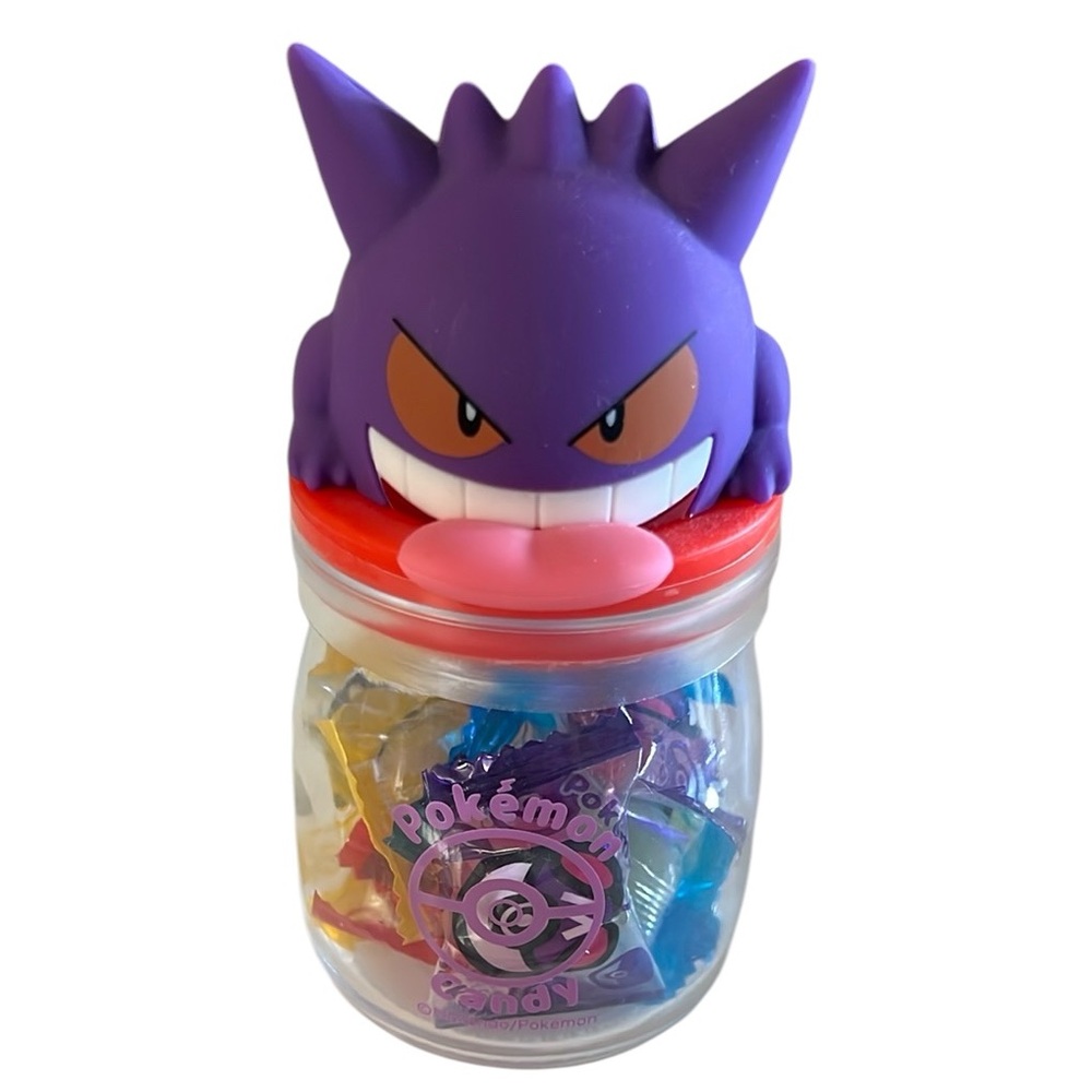 Gengar Candy Jar assorted Pokemon Nintendo candies Japan trading card cartoon